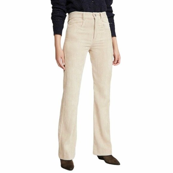 Isabel Marant Etoile Womens Beldenae Cropped Pants - Picture 1 of 12